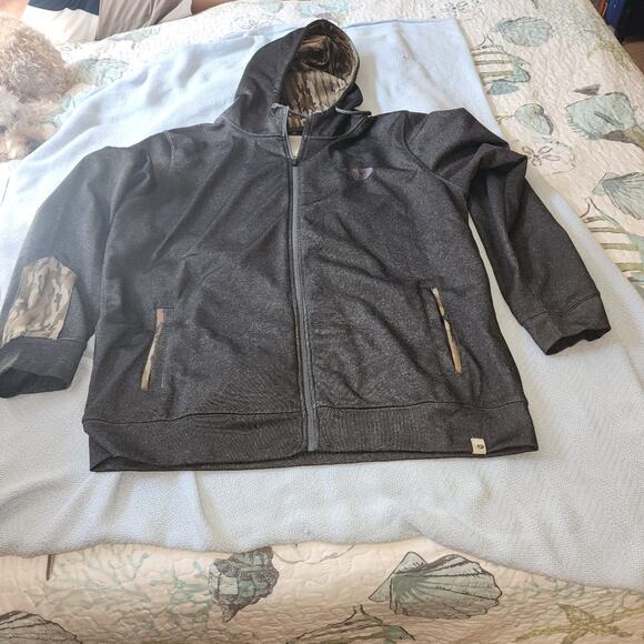 MOSSY OAK EUC MENS SIZE XL ZIP UP JACKET - Picture 1 of 7